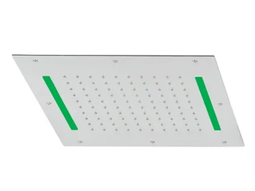 EGO - F1731 - Built-in rain shower with chromotherapy by Rubinetteria Giulini - view 2